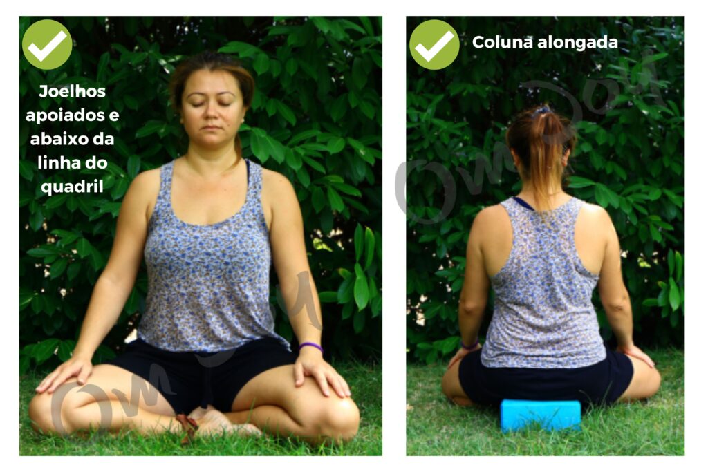 ▻ Posturas e posições para meditar